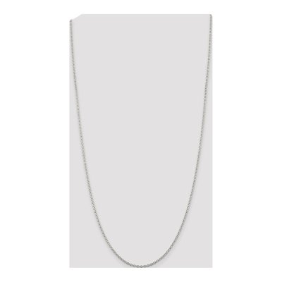 Sterling Silver 2.25mm Cable Chain – view 4