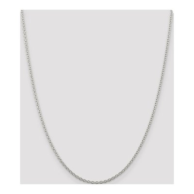 Sterling Silver 2.25mm Cable Chain – view 4