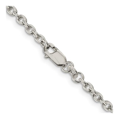Sterling Silver 2.75mm Cable Chain – view 3