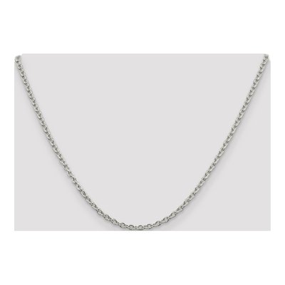 Sterling Silver 2.75mm Cable Chain – view 4