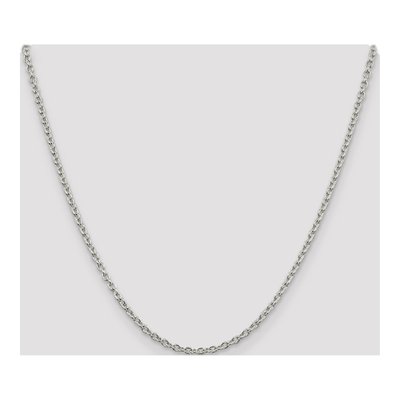 Sterling Silver 2.75mm Cable Chain – view 4