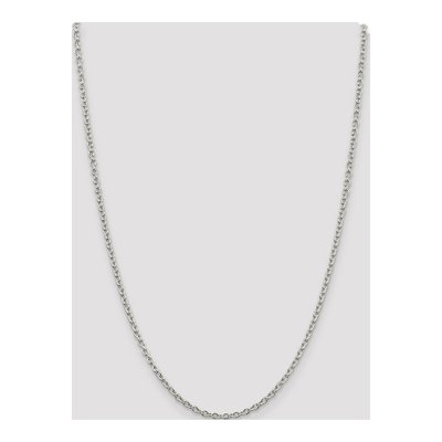 Sterling Silver 2.75mm Cable Chain – view 4