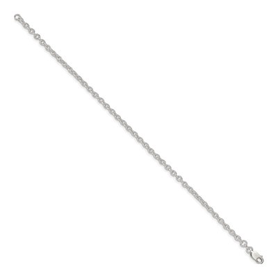 Sterling Silver 2.75mm Cable Chain Bracelet – view 2