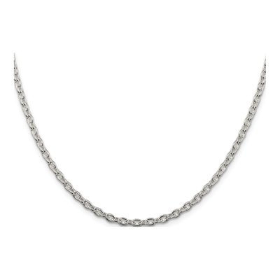 Sterling Silver 3.5mm Cable Chain – view 2