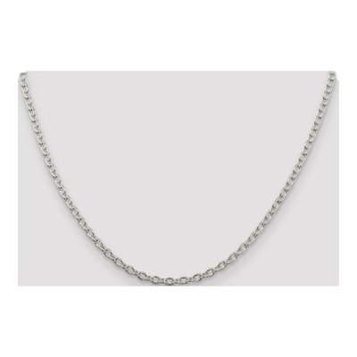 Sterling Silver 3.5mm Cable Chain – view 4