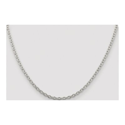 Sterling Silver 3.5mm Cable Chain – view 4