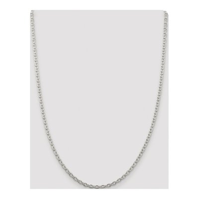 Sterling Silver 3.5mm Cable Chain – view 4
