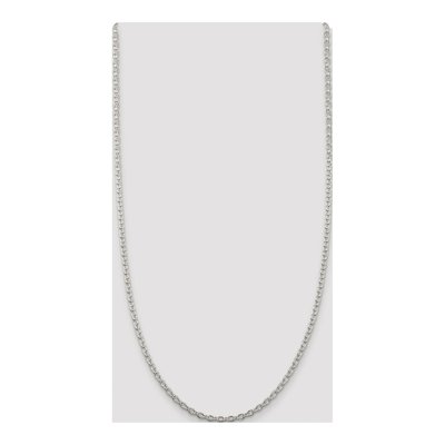 Sterling Silver 3.5mm Cable Chain – view 4