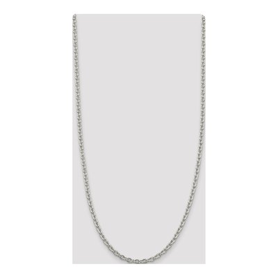 Sterling Silver 4.5mm Cable Chain – view 4