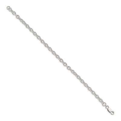 Sterling Silver 4.5mm Cable Chain Bracelet – view 2