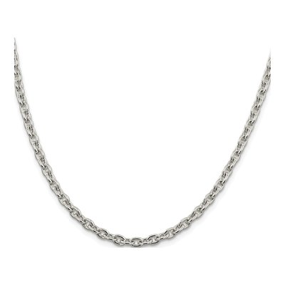 Sterling Silver 4.5mm Cable Chain – view 2