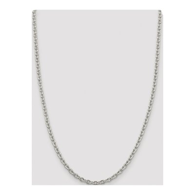 Sterling Silver 4.5mm Cable Chain – view 4
