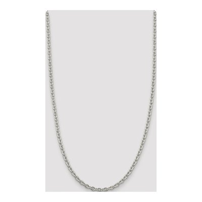 Sterling Silver 4.5mm Cable Chain – view 4