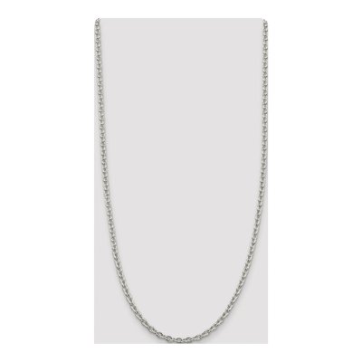 Sterling Silver 4.5mm Cable Chain – view 4