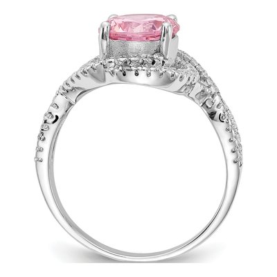 Sterling Silver CZ Ring – view 3