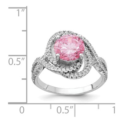 Sterling Silver CZ Ring – view 5