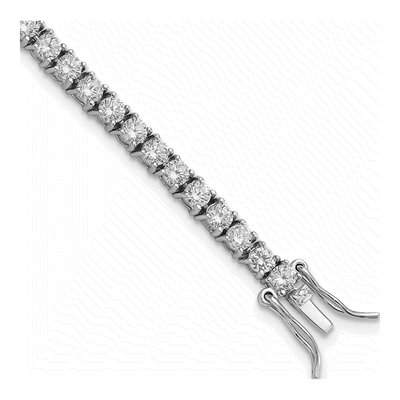 Sterling Silver CZ Tennis Bracelet