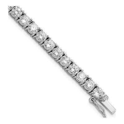 Sterling Silver CZ Tennis Bracelet