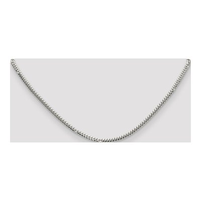 Sterling Silver 2.9mm Domed Curb Chain – view 4
