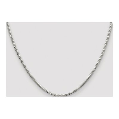 Sterling Silver 2.9mm Domed Curb Chain – view 4