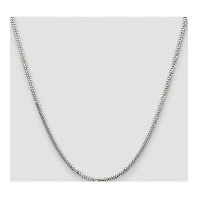 Sterling Silver 2.9mm Domed Curb Chain – view 4