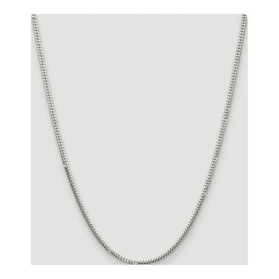 Sterling Silver 2.9mm Domed Curb Chain – view 4