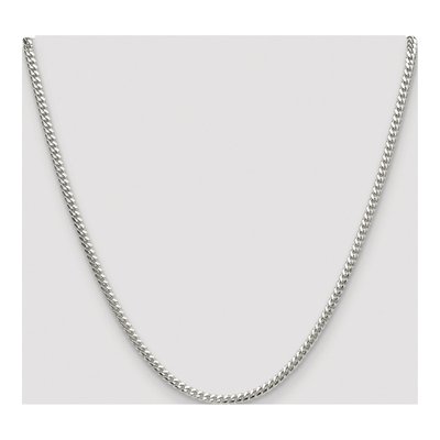 Sterling Silver 3.4mm Domed Curb Chain – view 4
