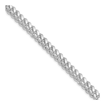 Sterling Silver 7mm Domed Curb Chain