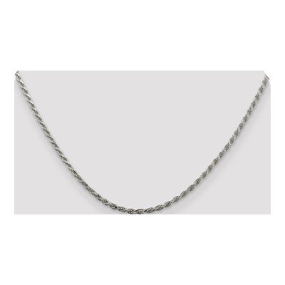 Gold-Plated Sterling Silver 2.25mm Diamond-Cut Rope Chain – view 4
