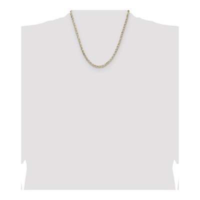 Sterling Silver 3.5mm Diamond-Cut Rope Chain – view 4