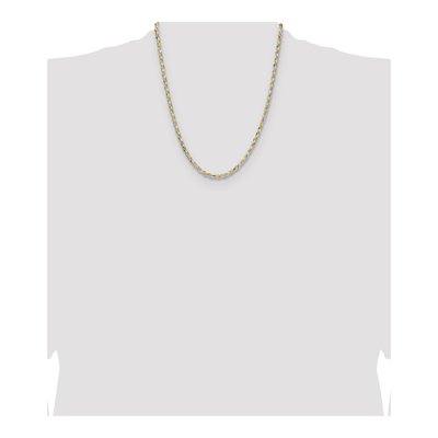 Sterling Silver 3.5mm Diamond-Cut Rope Chain – view 4