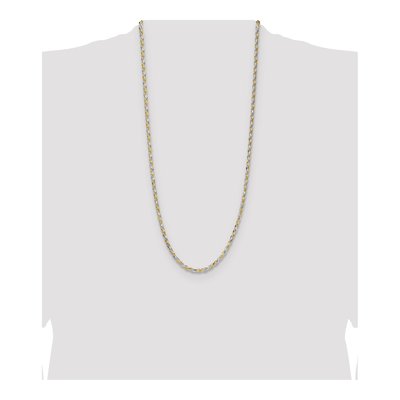 Sterling Silver 3.5mm Diamond-Cut Rope Chain – view 4