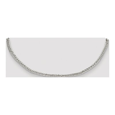Sterling Silver 3.9mm Diamond-Cut Double Curb Chain – view 4