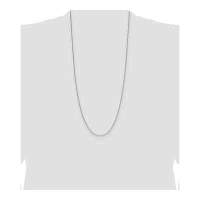 Sterling Silver 1.3mm Diamond-Cut Double Wheat Chain – view 4
