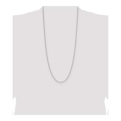 Sterling Silver 1.3mm Diamond-Cut Double Wheat Chain – view 4