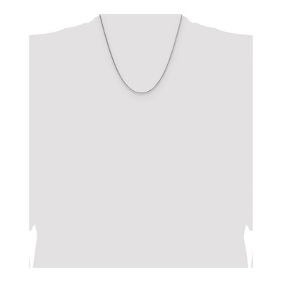 Sterling Silver 1.45mm Diamond-Cut Double Wheat Chain – view 4
