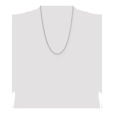 Sterling Silver 1.45mm Diamond-Cut Double Wheat Chain – view 4