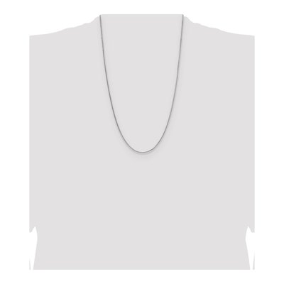 Sterling Silver 1.45mm Diamond-Cut Double Wheat Chain – view 4