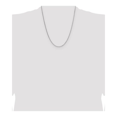 Sterling Silver 1.45mm Diamond-Cut Double Wheat Chain – view 4