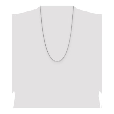 Sterling Silver 1.45mm Diamond-Cut Double Wheat Chain – view 4