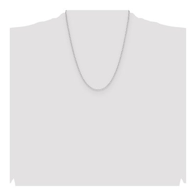 Sterling Silver 2mm Diamond-Cut Forzantine Chain – view 4