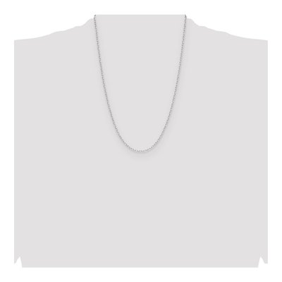 Sterling Silver 2mm Diamond-Cut Forzantine Chain – view 4