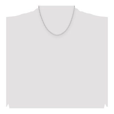 Sterling Silver 2.15mm Diamond-Cut Forzantine Chain – view 4