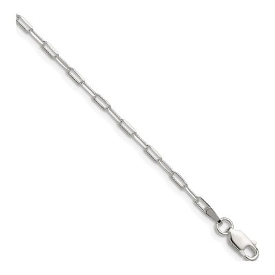 Sterling Silver 2.15mm Diamond-Cut Forzantine Chain Bracelet