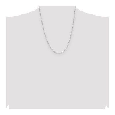 Sterling Silver 2.15mm Diamond-Cut Forzantine Chain – view 4