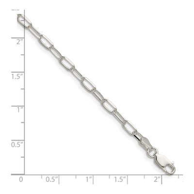 Sterling Silver 3.15mm Diamond-Cut Forzantine Chain Bracelet – view 2