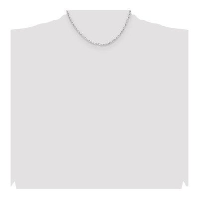 Sterling Silver 3.15mm Diamond-Cut Forzantine Chain – view 4