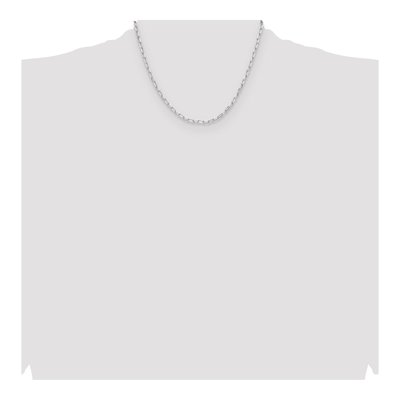 Sterling Silver 3.15mm Diamond-Cut Forzantine Chain – view 4