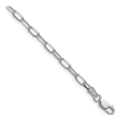 Sterling Silver 3.15mm Diamond-Cut Forzantine Chain