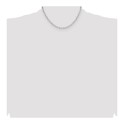Sterling Silver 3.85mm Diamond-Cut Forzantine Chain – view 4